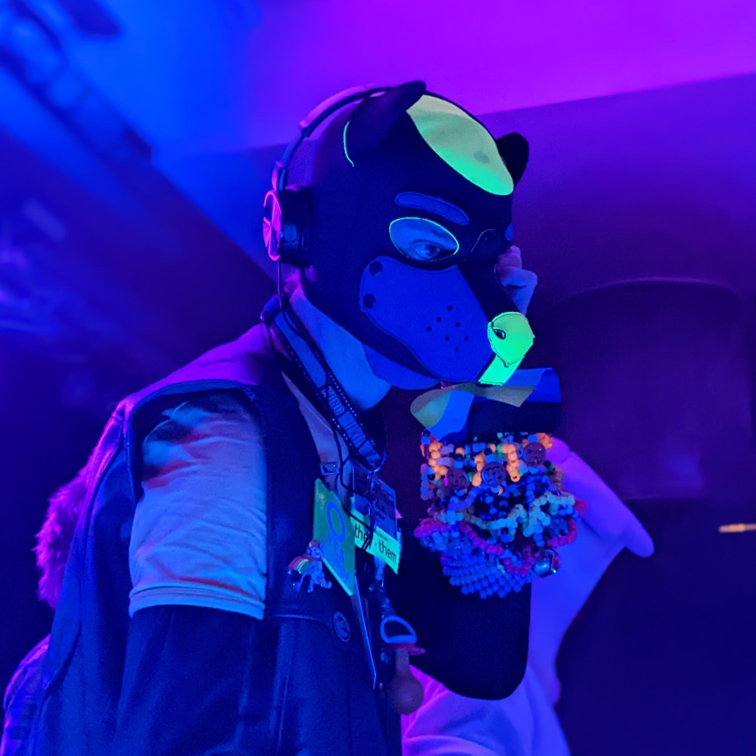 DJ PupStar performing at Furpocalypse 2022